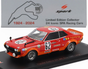 Spark-model Toyota Celica Gt Team Toyota A.g. N 62 24h Spa 1973 Ove Andersson - Freddy Kottulinsky 1:43 Červená Oranžová