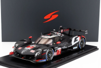 Spark-model Toyota Gr010 3.5l V6 Turbo Hybrid Team Gazoo Racing N 7 24h Le Mans 2024 Kamui Kobayashi - Jose Maria Lopez - Nyck De Vries 1:18 Black