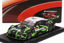 Spark-model Toyota Supra Gr Team Deloitte N 37 Gt500 Class Super Gt 2024 Giuliano Alesi - Ukyo Sasahara 1:43 Černá Zelená Bílá