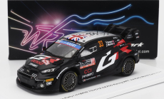 Spark-model Toyota Yaris Gr Rally1 Hybrid Team Toyota Gazoo Racing Wrt N 33 3rd Rally Montecarlo 2024 Elfyn Evans - Martin Scott 1:43 Černá Bílá