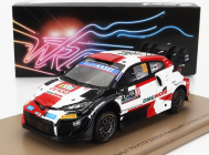 Spark-model Toyota Yaris Gr Rally1 Team Toyota Gazoo Racing Wrt N 33 2nd Rally Safari Kenya 2022 E.evans - S.martin 1:43 Bílá Červená