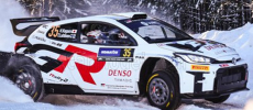 Spark-model Toyota Yaris Gr Rally2 Team Toyota Gazoo Racing N 35 Rc2 Rally Sweden 2024 Hikaru Kogure - Topi Matias Luhtinen 1:43 Bílá