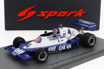 Spark-model Tyrrell F1  008 N 4 2nd Austrian Gp 1978 P.depailler 1:43 Modrá Bílá