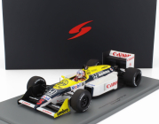 Spark-model Williams F1  Fw11b Honda N 5 Winner British Gp 1987 Nigel Mansell 1:18 Modrá Žlutá Bílá