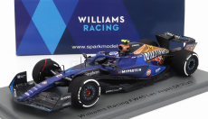 Spark-model Williams F1  Fw45 Team Williams Racing Gulf N 2 Las Vegas Usa Gp 2023 Logan Sargeant 1:43 Modrá Černá Zlatá