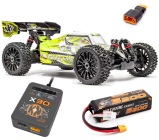 RC auto SPIRIT NXT RR BRUSHLESS buggy (vč. LiPo a nabíječe), žlutá