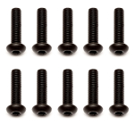 Šroub M2,4x8mm s imbusouvou půlkulatou hlavou, 10ks.