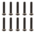 Šrouby, M2,5x14mm s půlkulatou imbusouvou hlavou