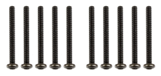 Šrouby, M2,5x25mm s půlkulatou imbusouvou hlavou
