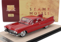 Stamp-models Cadillac Coupe De Ville 1959 1:43 Rosso Pastello - Červená