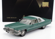 Stamp-models Cadillac Coupe De Ville 1976 1:18 Zelená Bílá
