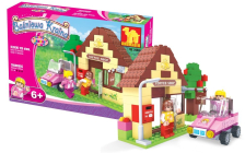 Stavebnice Ausini 24405 Kavárna - kostky rozměrově shodné s Lego