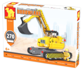 Stavebnice Ausini 92891 Bagr - kostky rozměrově shodné s Lego