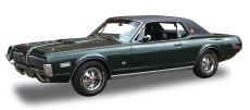 Sun-star Mercury Cougar Xr7g Coupe 1968 1:18 August Green