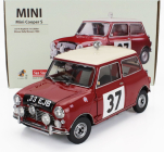 Sun-star Mini Mini Cooper S N 37 Winner Rally Montecarlo 1964 Paddy Hopkirk - Henry Liddon 1:12 Červená Bílá