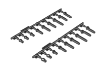 SWORKz plastové kloubky 5,5mm por 3,0mm spojovačky, 2 sady