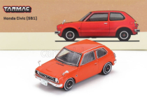 Tarmac Honda Civic (sb1) 1973 1:64 Orange