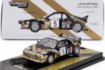 Tarmac Lancia 037 Grifone Esso N 5 Winner Rally Catalunia 1985 Fabrizio Tabaton - Luciano Tedeschini 1:64 Zlatá Černá