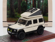 Tarmac Mercedes benz G-class G63 4x4 Amg Camping 2020 1:64 Bílá Bílá