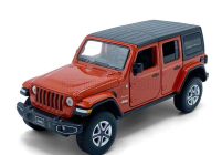 Tayumo Jeep Wrangler Sahara Hard-top 2012 1:32 Měděná Černá