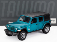 Tayumo Jeep Wrangler Sahara Hard-top 2012 1:32 Modrá Černá