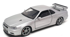 Tayumo Nissan Gt-r (r34) Coupe V-spec Ii 1999 1:32 Silver