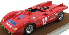 Tecnomodel Abarth 2000sp N 12 Targa Florio 1971 Taramazzo - Ostini 1:18 Red