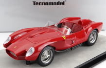 Tecnomodel Ferrari 250tr 3.1l V12 Testarossa Pontoon Fender Spider Press Version 1957 1:18 Red