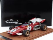Tecnomodel Ferrari F1 312b2 N 2 Zandvoort Gp (with Pilot Figure) 1971 Jacky Ickx - Con Vetrina - With Showcase 1:18 Červená Bílá