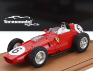 Tecnomodel Ferrari F1  Dino 246/256 Team Scuderia Ferrari N 6 2nd Avus Germany Gp (with Pilot Figure) 1959 Daniel Gurney 1:18 Red
