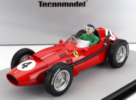 Tecnomodel Ferrari F1 Dino 246 N 4 Winner French Gp Mike Hawthorn (with Pilot Figure) 1958 World Champion 1:18 Red