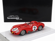 Tecnomodel Maserati 450s 4.5l V8 Team Officine Alfieri Maserati N 2 24h Le Mans 1957 Jean Behra - Andre Simon 1:43 Red