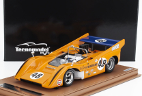 Tecnomodel Mclaren M8d Can-am N 48 Winner Mont Tremblant 1970 Dan Gurney - Con Vetrina - With Showcase 1:18 Orange