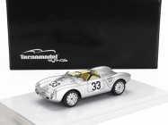 Tecnomodel Porsche 550a Team Porsche Kg N 33 24h Le Mans 1957 H.hermann - R.von Frankenberg 1:43 Silver