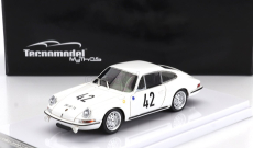 Tecnomodel Porsche 901 911 S Team Auguste Veuillet N 42 24h Le Mans 1967 R.buchet - H.linge 1:43 Bílá