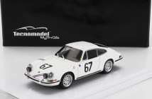 Tecnomodel Porsche 901 911 S Team P.boutin N 67 24h Le Mans 1967 P.boutin - P.sanson 1:43 Bílá