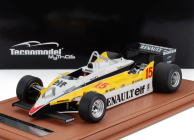 Tecnomodel Renault F1  Re30b V6 Turbo Team Renault Elf N 15 Winner Brazilian Gp 1982 Alain Prost 1:18 Bílá Žlutá Černá