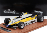 Tecnomodel Renault F1  Re30b V6 Turbo Team Renault Elf N 16 Winner Italy Gp 1982 Rene Arnoux 1:18 Bílá Žlutá Černá