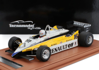 Tecnomodel Renault F1  Re30b V6 Turbo Team Renault Elf N 16 Winner Italy Gp (with Pilot Figure) 1982 Rene Arnoux 1:18 Bílá Žlutá Černá