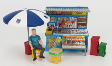 Tiny toys Accessories Edicola - Kent News Stand With Figure 1:35 Různé