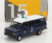 Tiny toys Ford england Transit Mkii Minibus Police 1980 1:76 Modrá Bílá