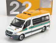 Tiny toys Mercedes benz Sprinter Minibus Am3223 Hong Kong Police 2018 1:76 Bílá Žlutá Zelená