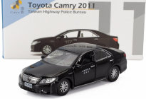 Tiny toys Toyota Camry Taiwan Police 2009 1:64 Black