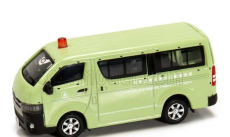 Tiny toys Toyota Hiace Van Afcd 2007 1:64 Světle Zelená