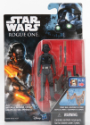 Tomica Star wars Rogue One Imperial Ground Crew Figure Cm. 9.5 1:18 Šedá Černá