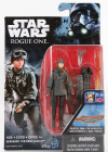 Tomica Star wars Rogue One Sergeant Jyn Erso Eadu Figure Cm. 9.0 1:18 Šedá Černá