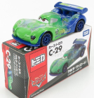 Tomica Walt disney Pixar Cars - Carla Velesco 1:64 Zelená Modrá