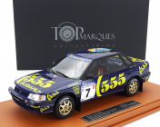 Topmarques Subaru Legacy Rs N 7 Winner Rally New Zealand 1993 Colin Mcrae - Derek Ringer - Con Vetrina - With Showcase 1:18 Modrá Žlutá