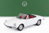 Touring modelcars Alfa romeo Duetto Spider 1600 Coda Tonda 1966 1:18 Bílá Černá