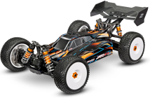 RC auto Traxxas Jato 1:8 4WD VXL-4S RTR, oranžová